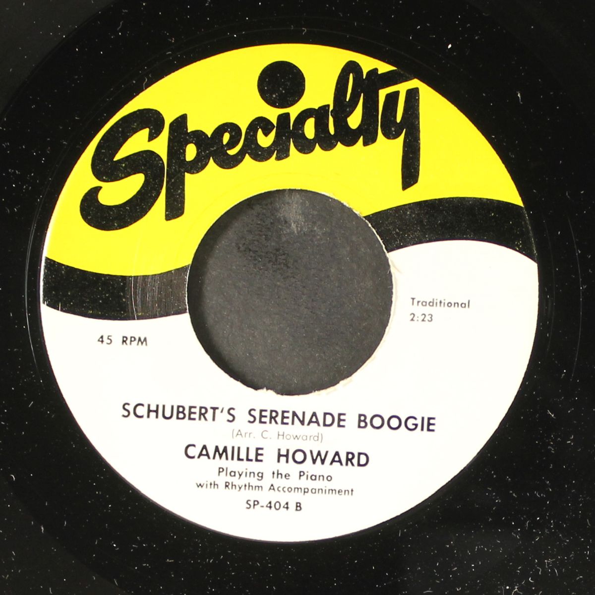 bangin' the boogie / schubert's serenade boogie by CAMILLE HOWARD