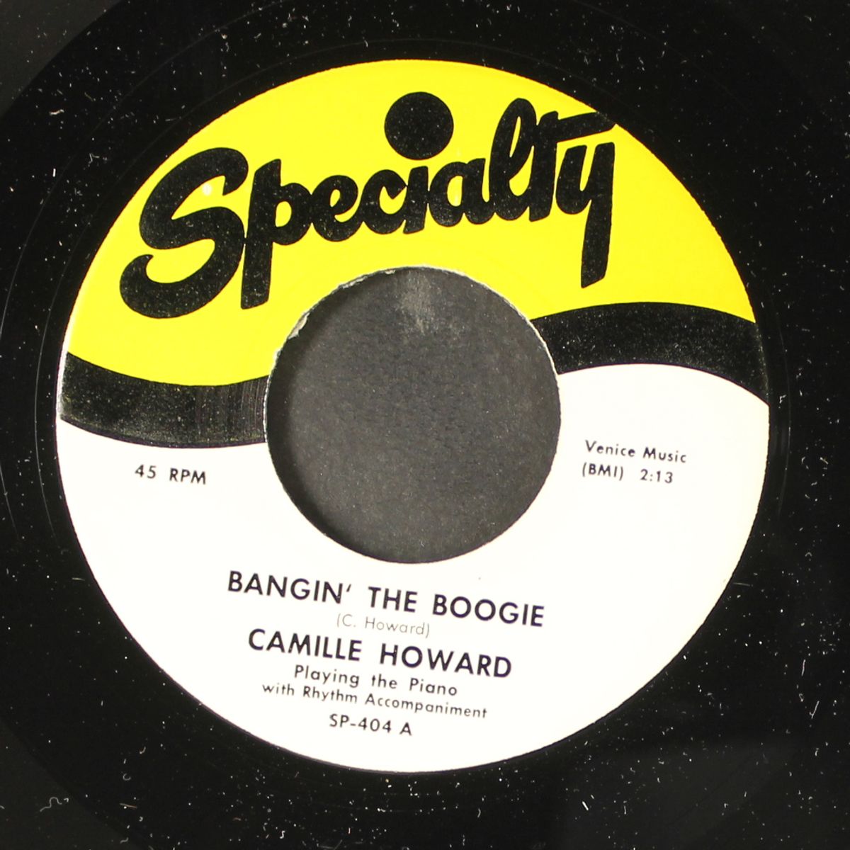 bangin' the boogie / schubert's serenade boogie by CAMILLE HOWARD