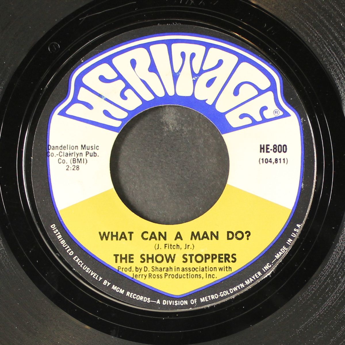 ain't nothin' but a house party / what can a man do by SHOW STOPPERS