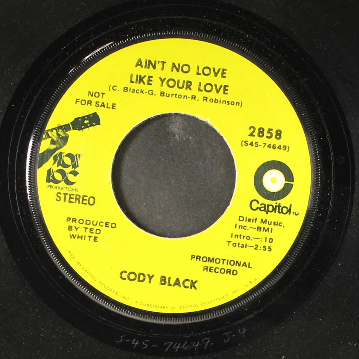 stop trying to do what you see your neighbor do / ain't no love like your love by CODY BLACK
