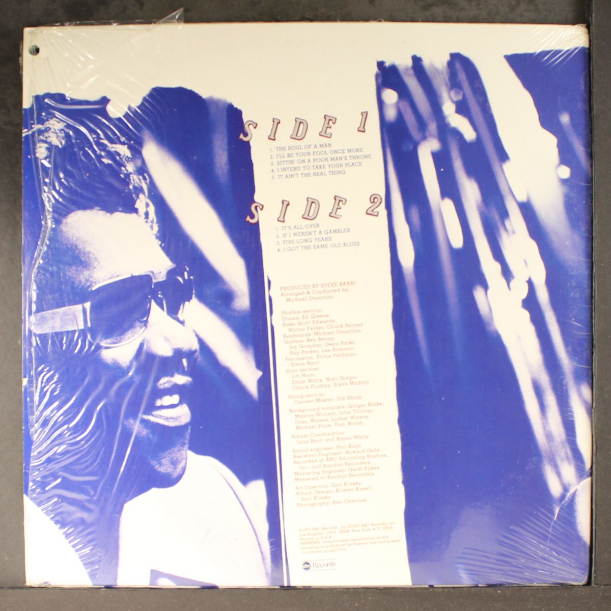 reflections in blue by BOBBY BLAND