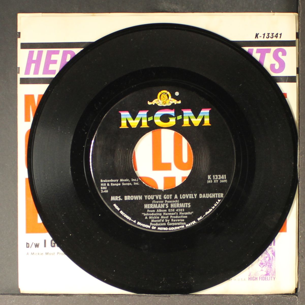 mrs. brown you've got a lovely daughter / i gotta dream on by HERMAN'S HERMITS