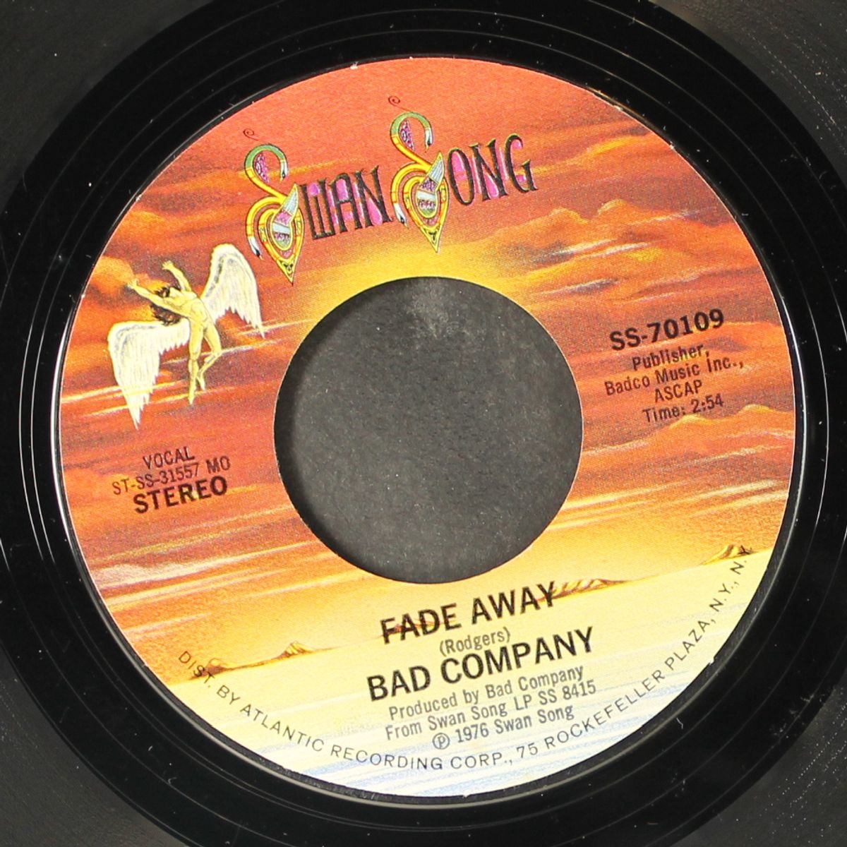 honey child / fade away by BAD COMPANY