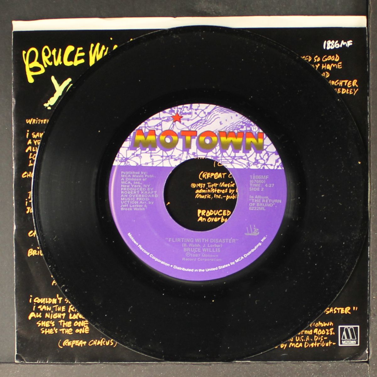 young blood / flirting with disaster by BRUCE WILLIS