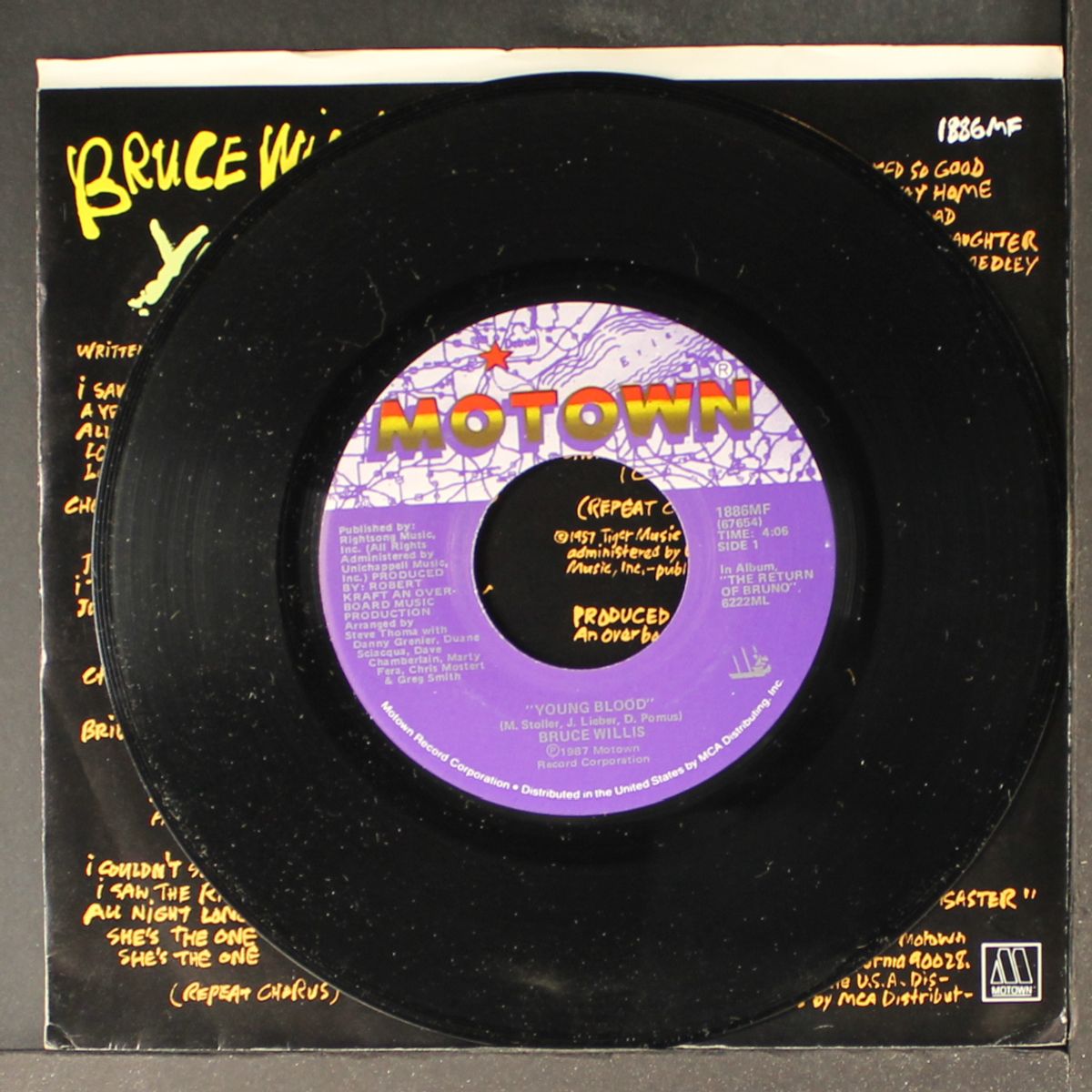 young blood / flirting with disaster by BRUCE WILLIS