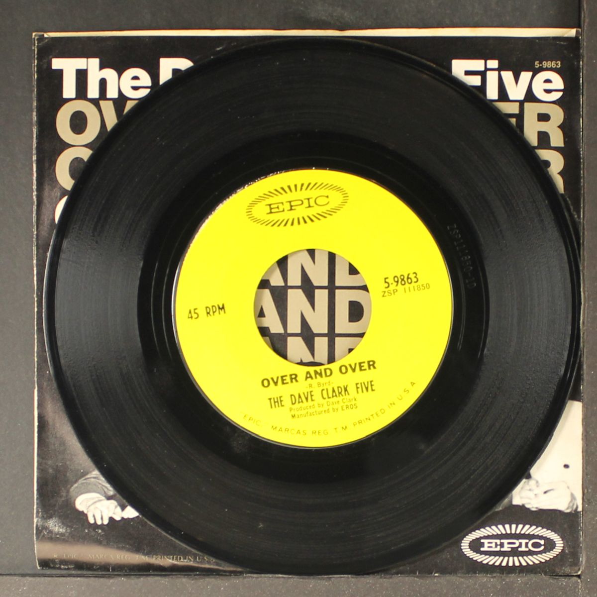 over and over / i'll be yours (my love) by DAVE CLARK FIVE
