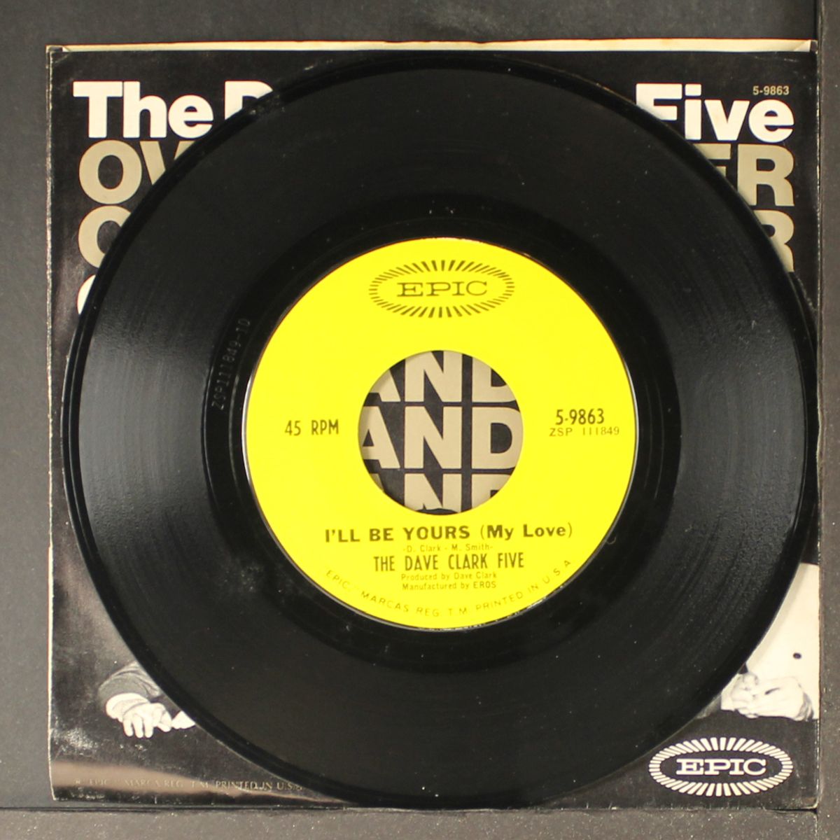 over and over / i'll be yours (my love) by DAVE CLARK FIVE
