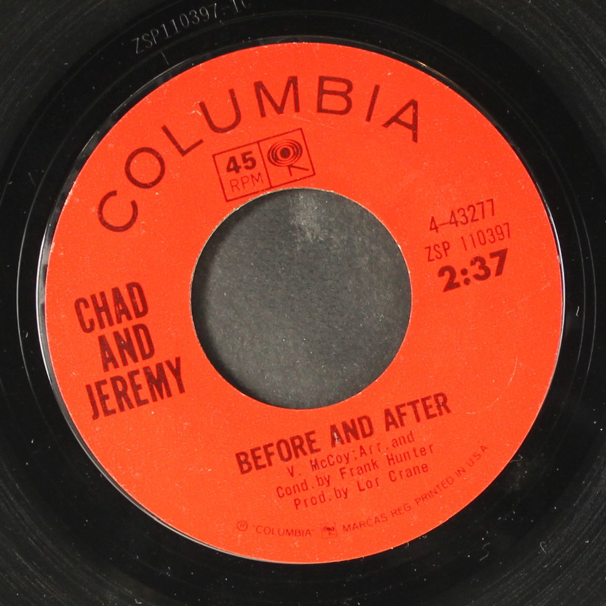 before & after / fare thee well by CHAD & JEREMY