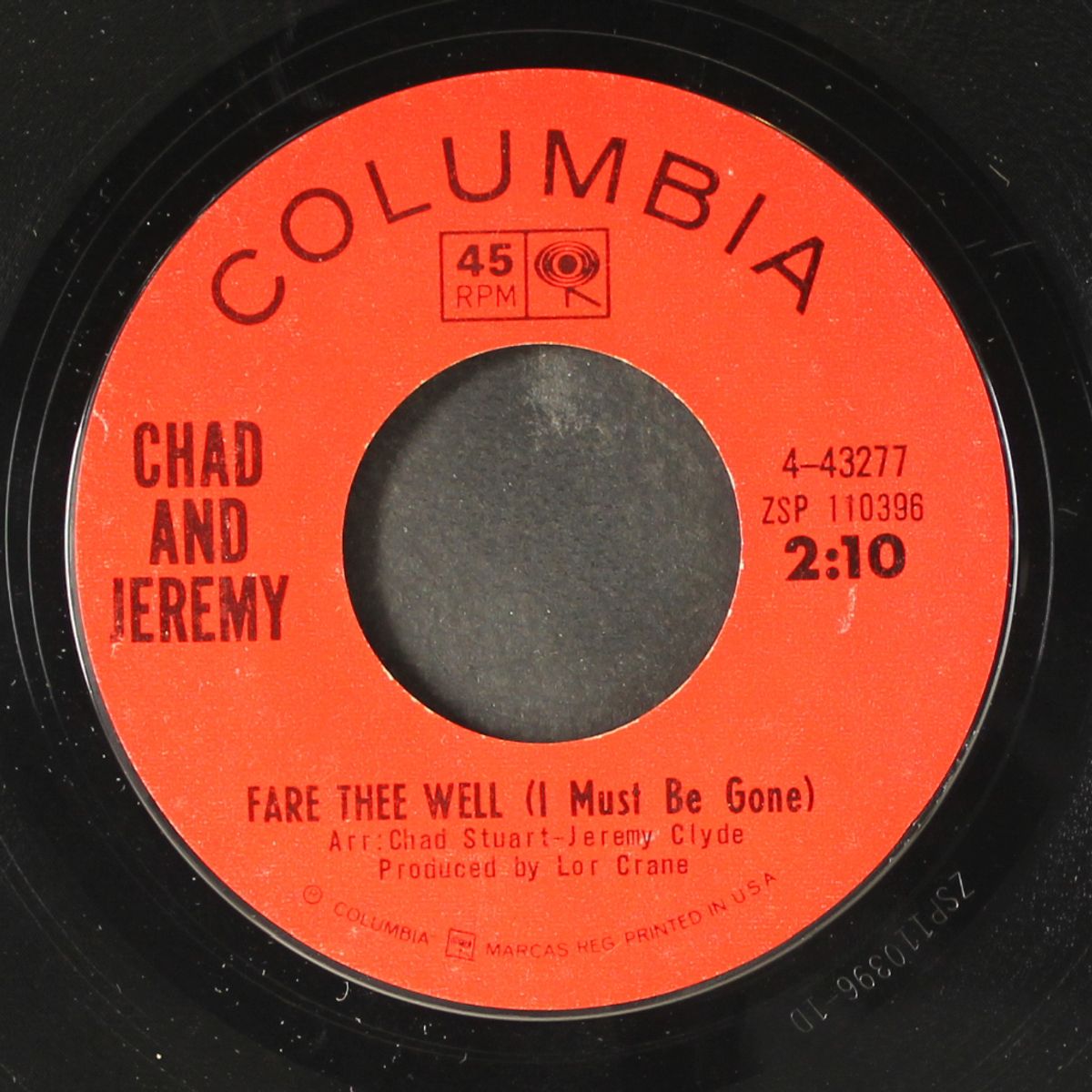 before & after / fare thee well by CHAD & JEREMY