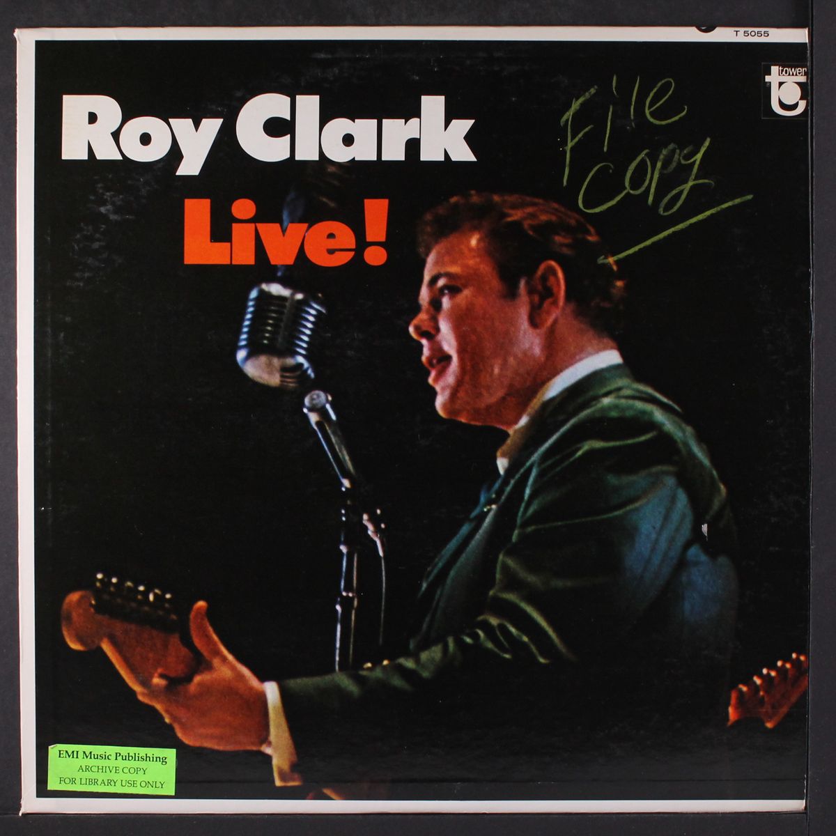 live! by ROY CLARK