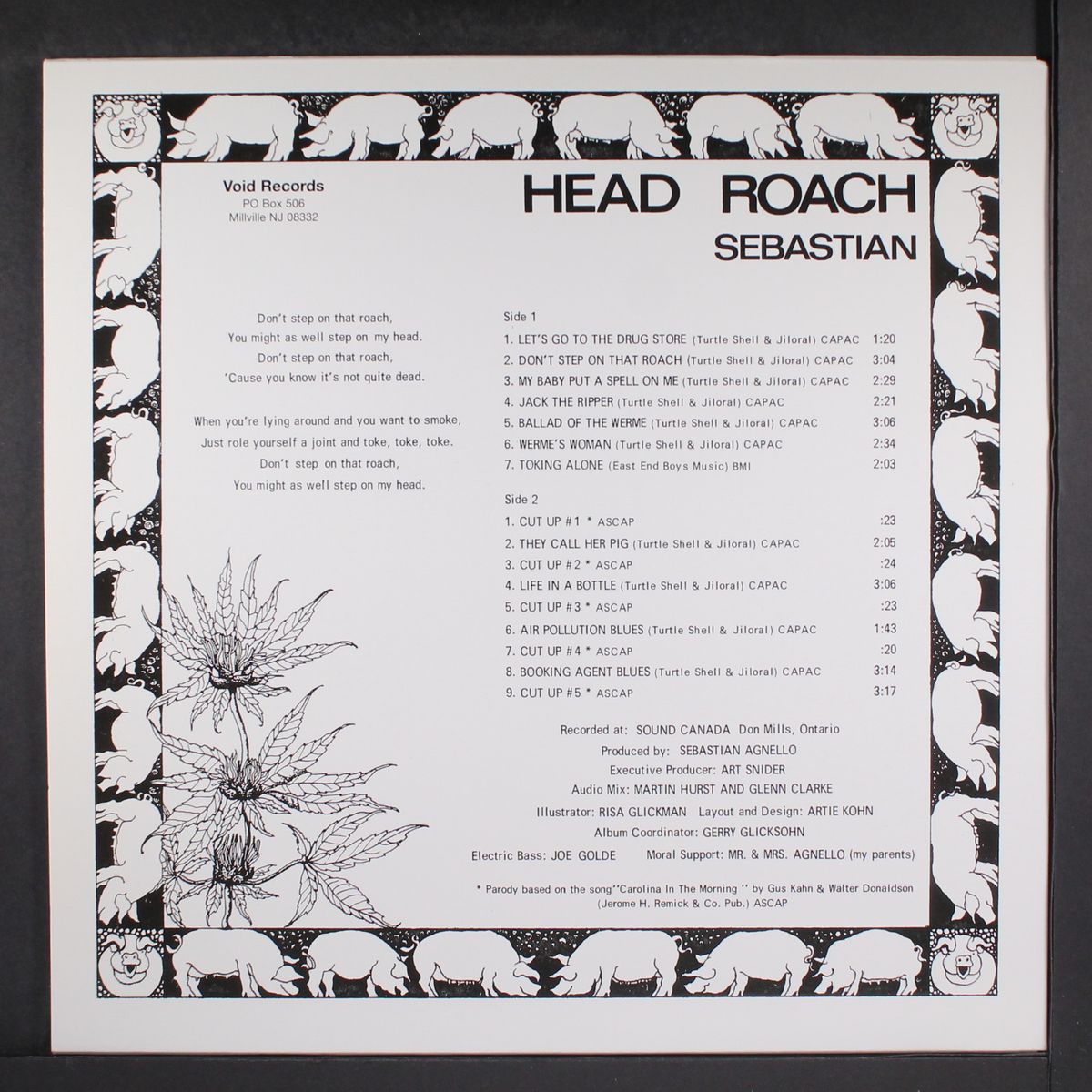 head roach by SEBASTIAN