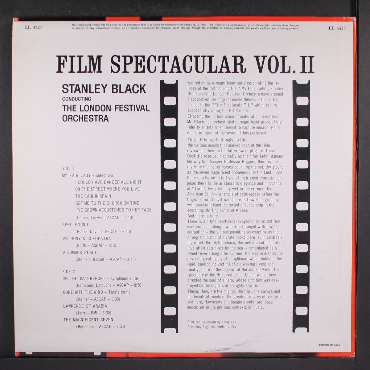 film spectacular vol. 2 by STANLEY BLACK