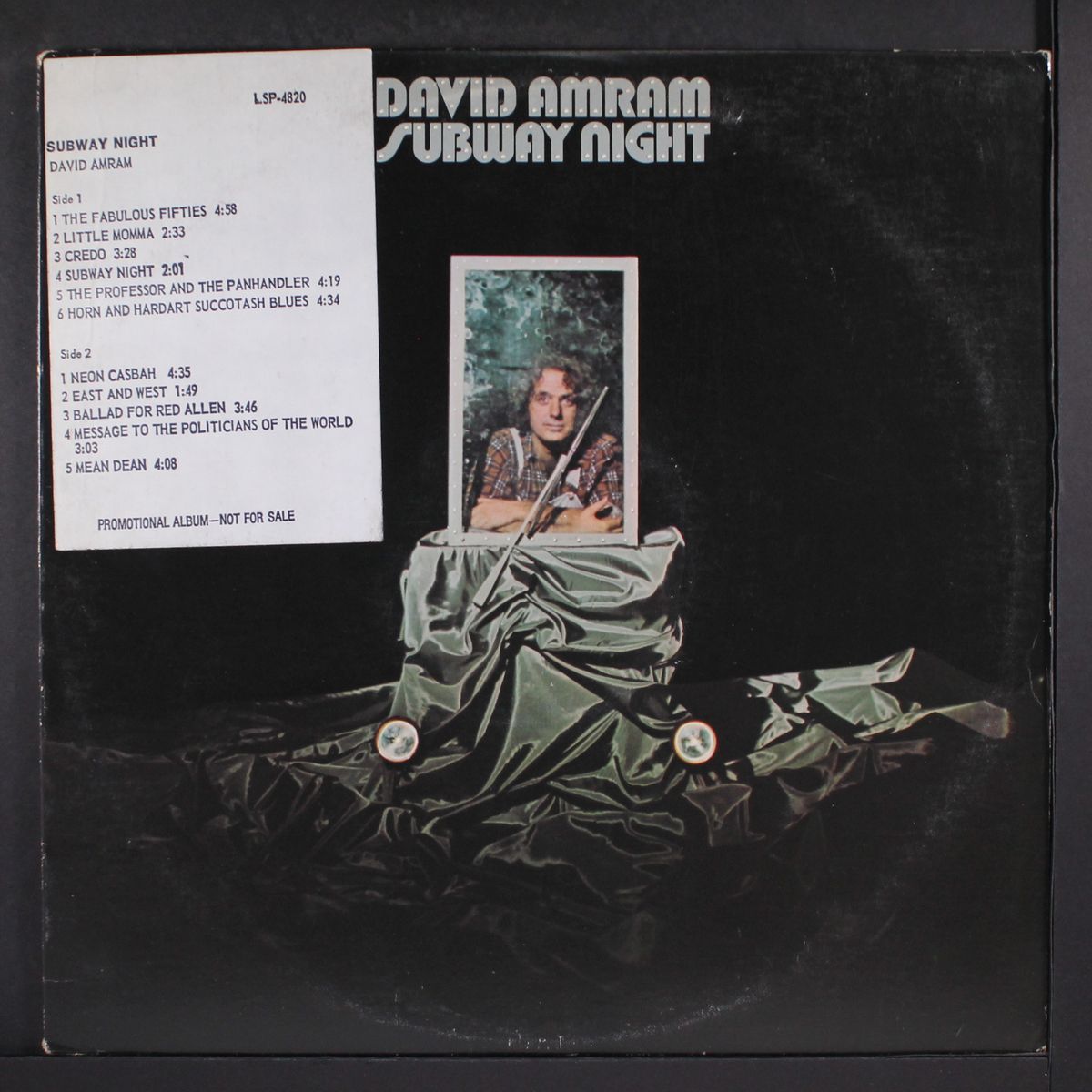 subway night by DAVID AMRAM