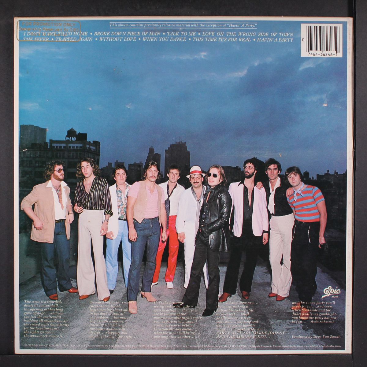 havin' a party with southside johnny by SOUTHSIDE JOHNNY & THE ASBURY JUKES