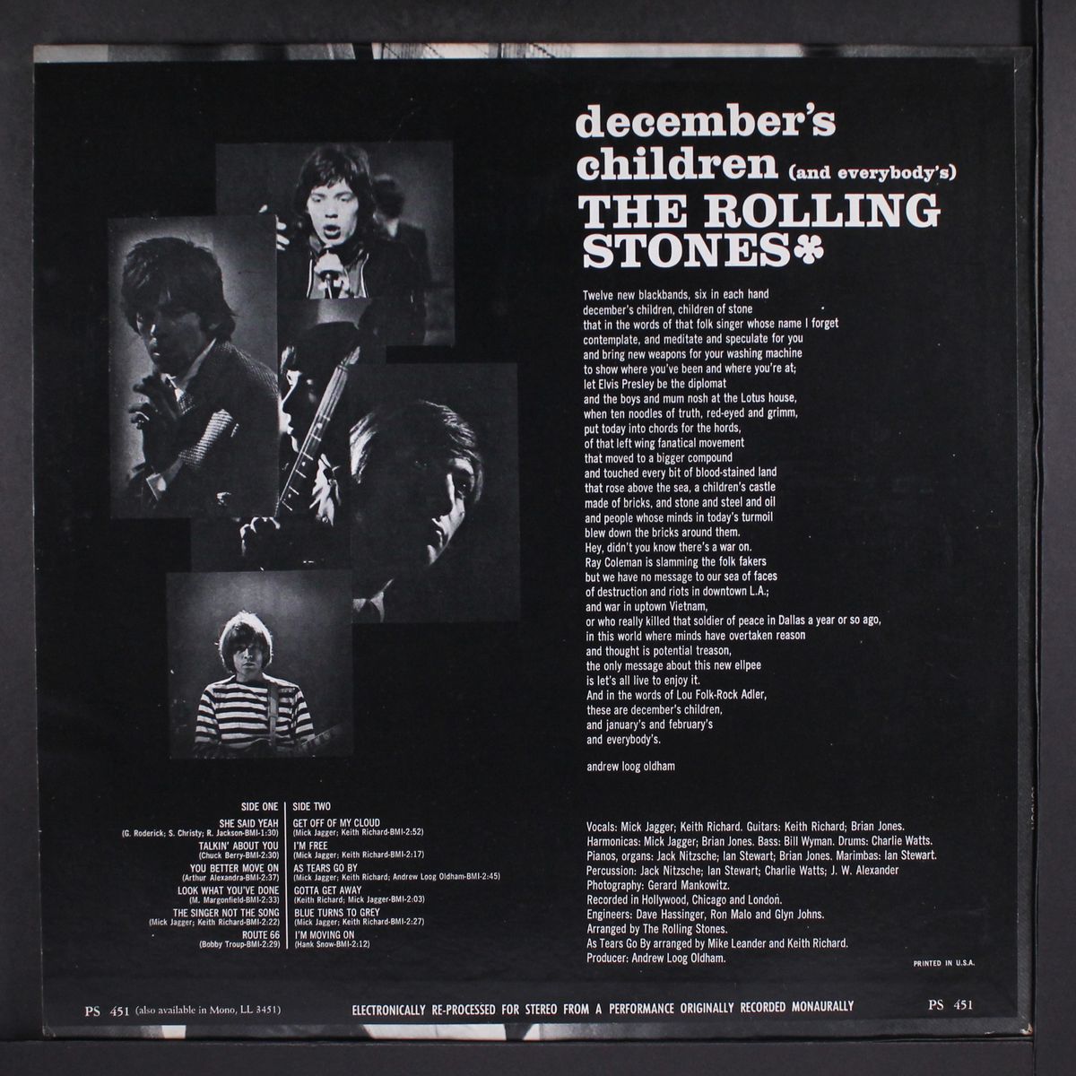 december's children by ROLLING STONES