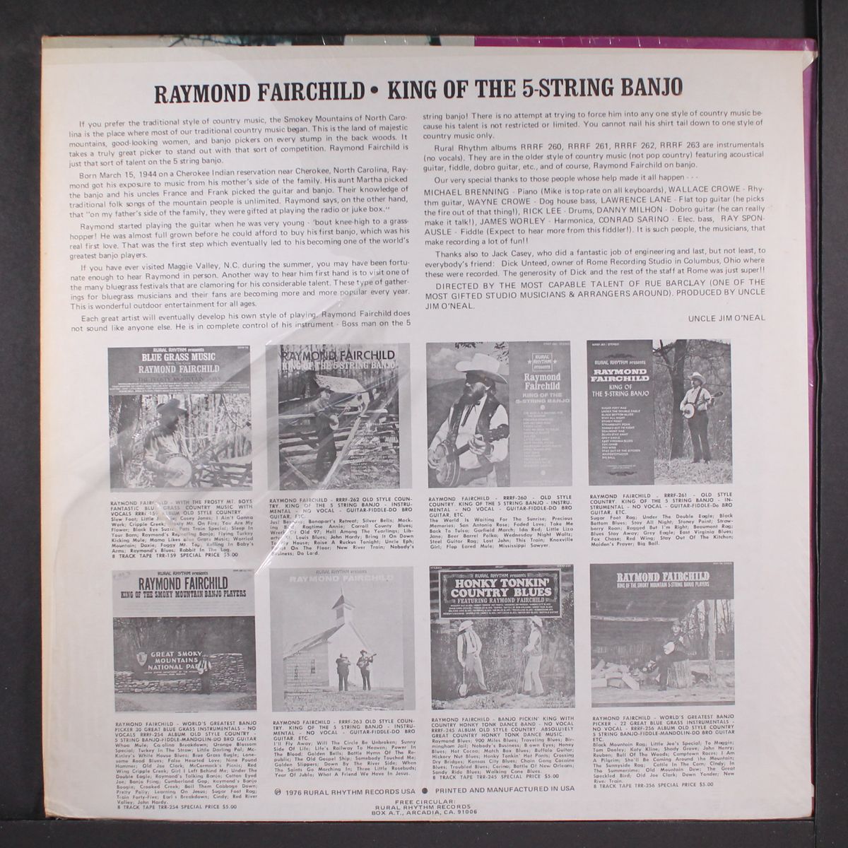 king of the 5-string banjo by RAYMOND FAIRCHILD