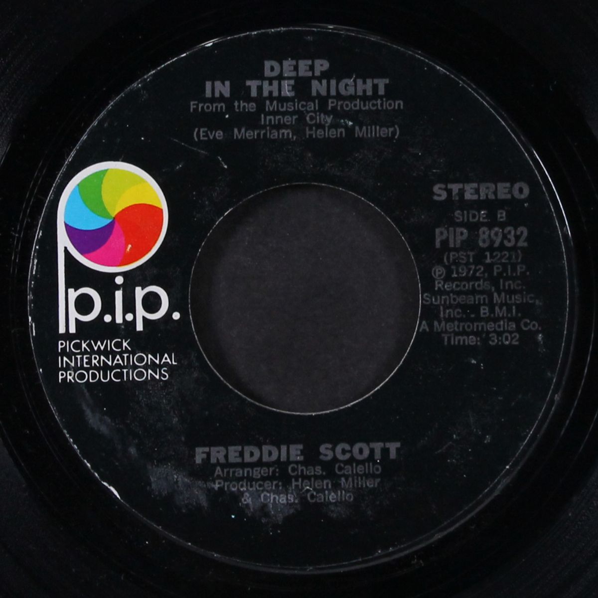 the great if / deep in the night by FREDDIE SCOTT