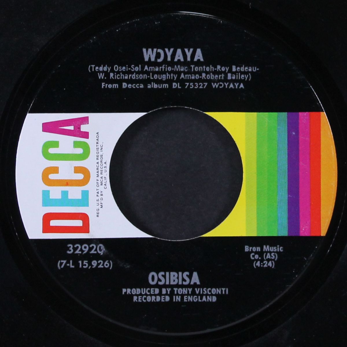 music for gong gong / woyaya by OSIBISA