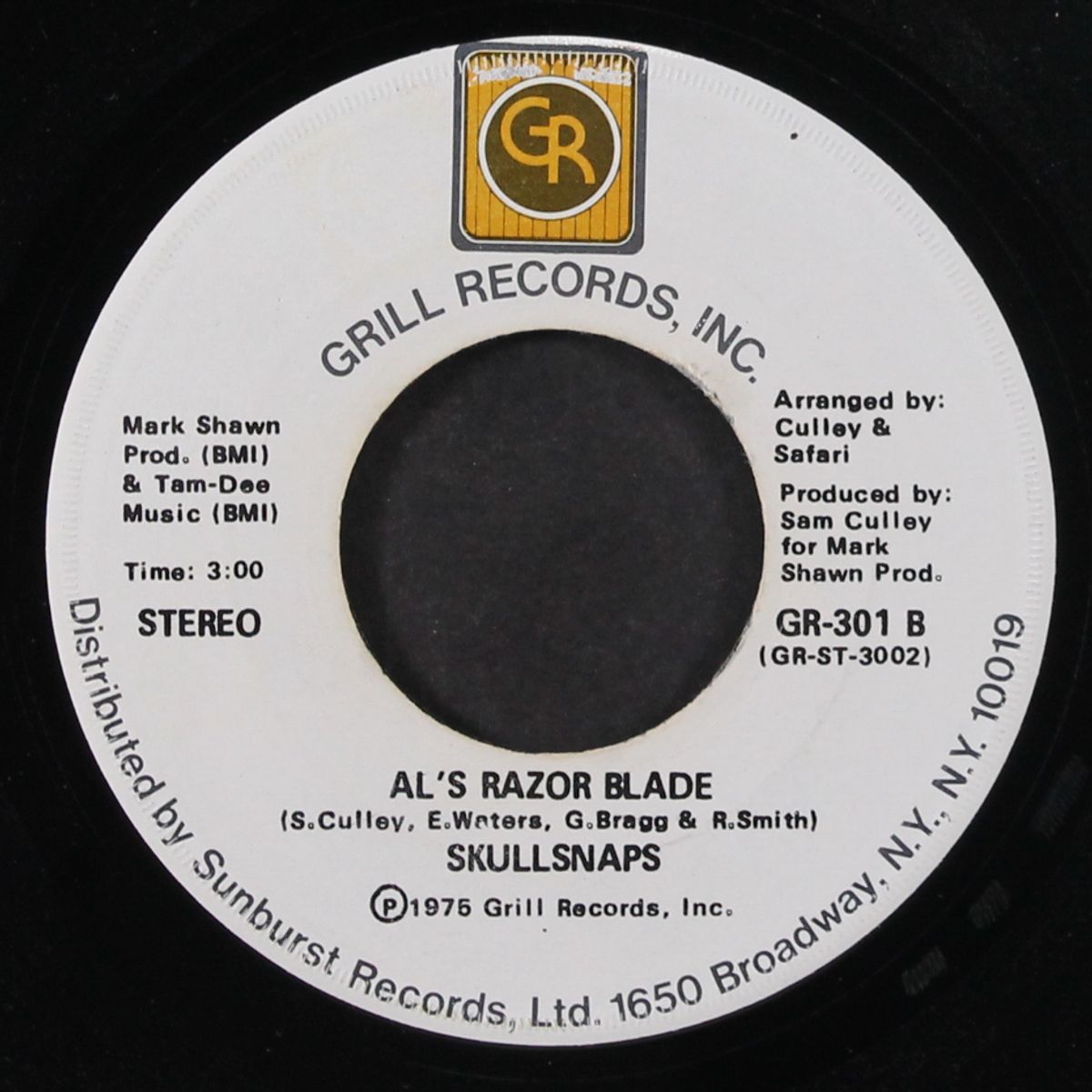 al's razor blade / ain't that lovin' you by SKULLSNAPS