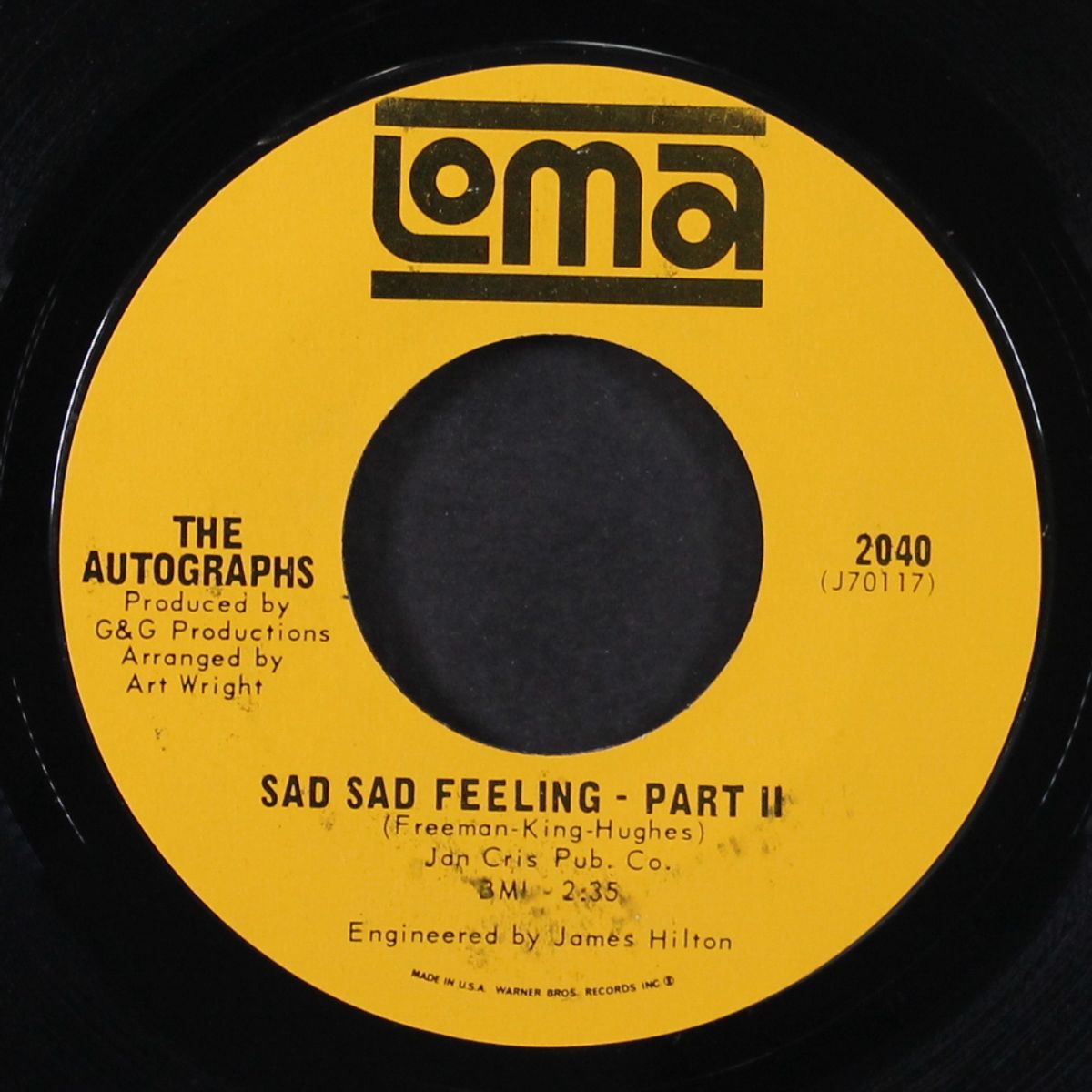 sad sad feeling / part ii by AUTOGRAPHS