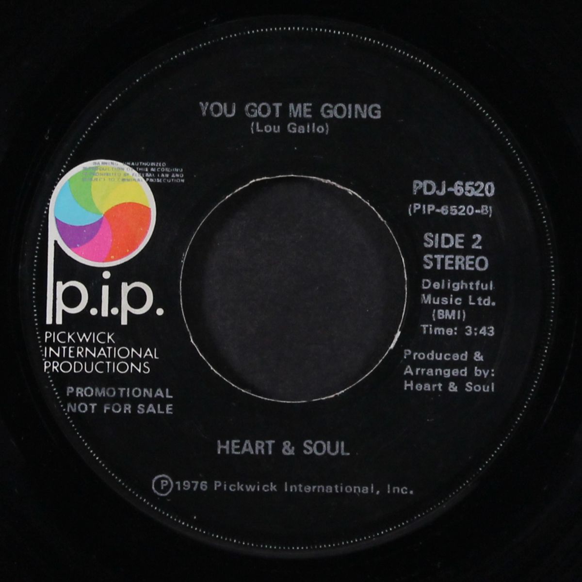do the walk / you got me going by HEART & SOUL
