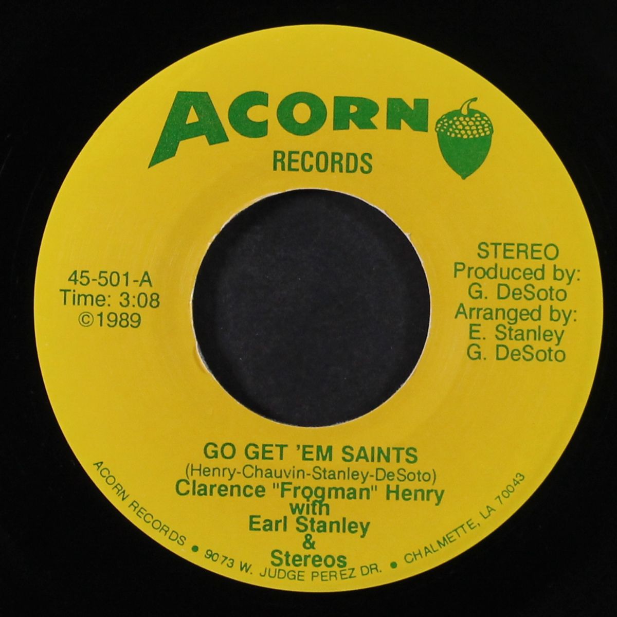 when the saints go marching in / go get 'em saints by CLARENCE HENRY W/ EARL STANLEY