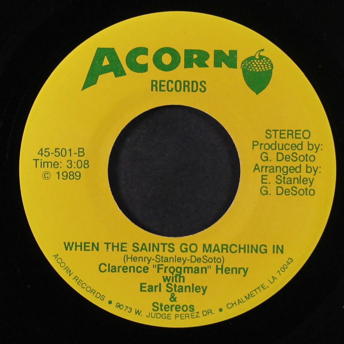 when the saints go marching in / go get 'em saints by CLARENCE HENRY W/ EARL STANLEY
