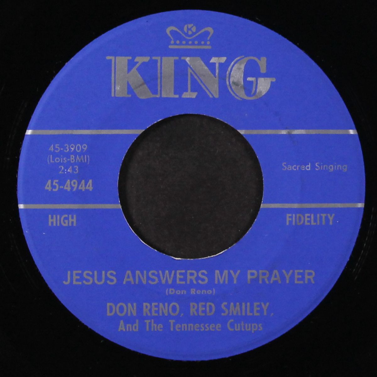 get behind me satan / jesus answers my prayer by DON RENO, RED SMILEY