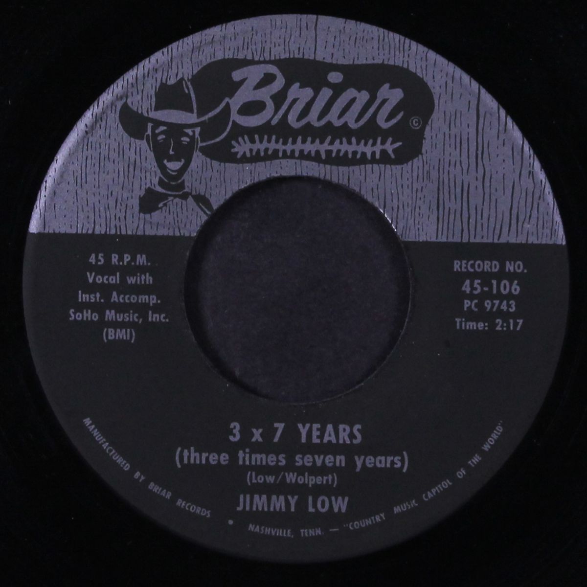 3x7 years / 9x6x3 by JIMMY LOW