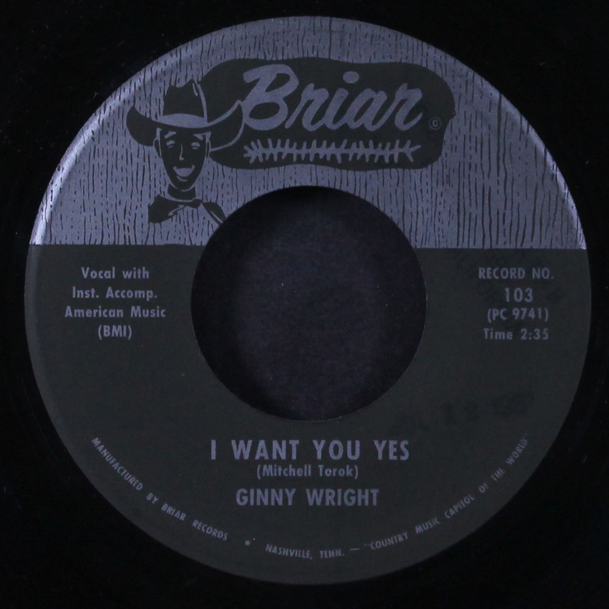 i love you / i want you yes by GINNY WRIGHT