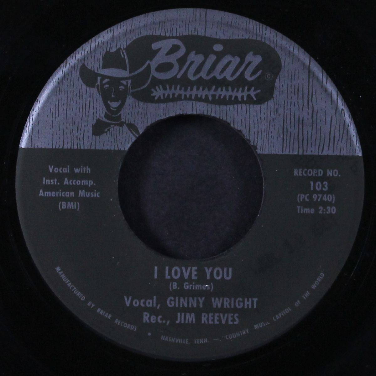 i love you / i want you yes by GINNY WRIGHT