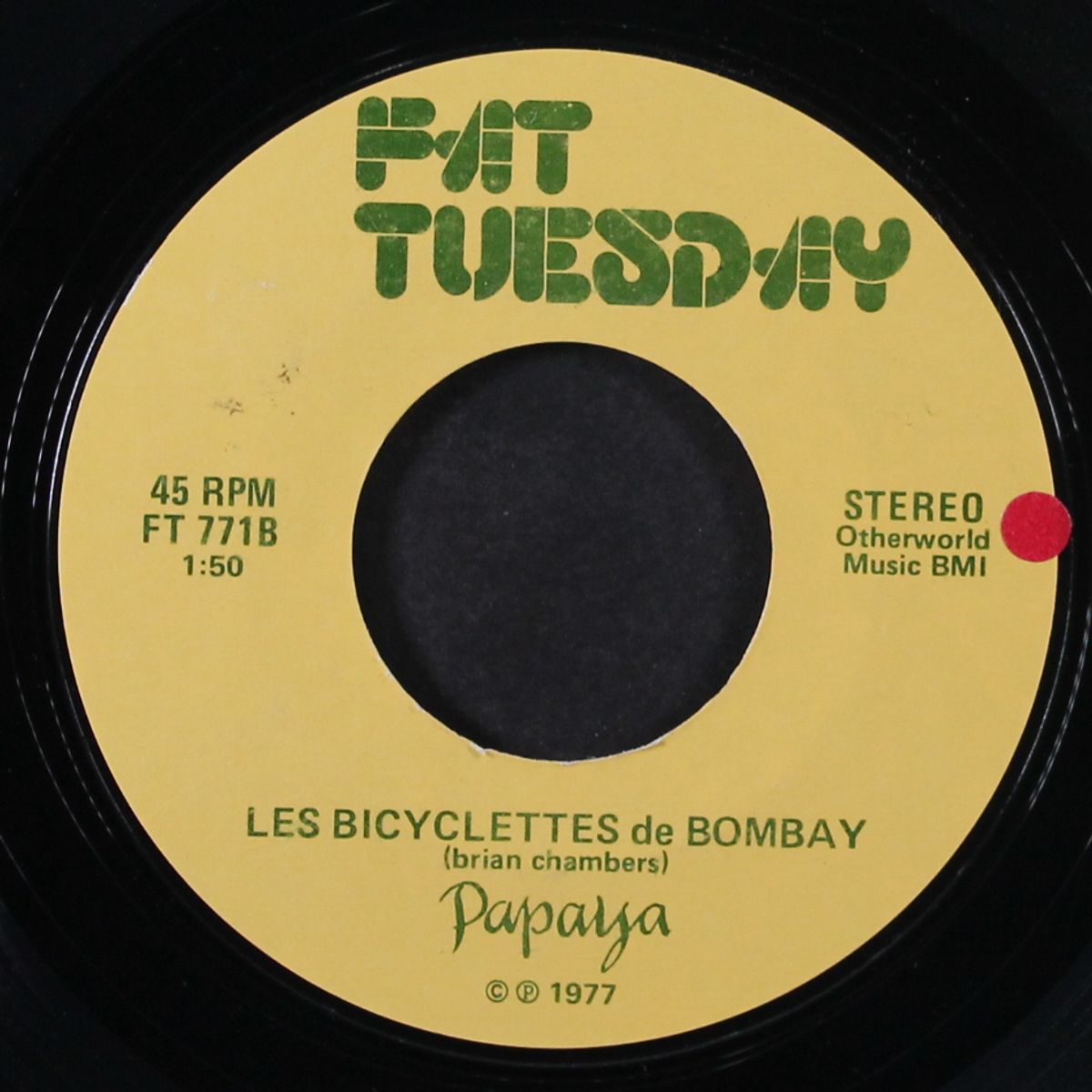 seattle samba-fat tuesday song / les bicyclettes de bombay by PAPAYA