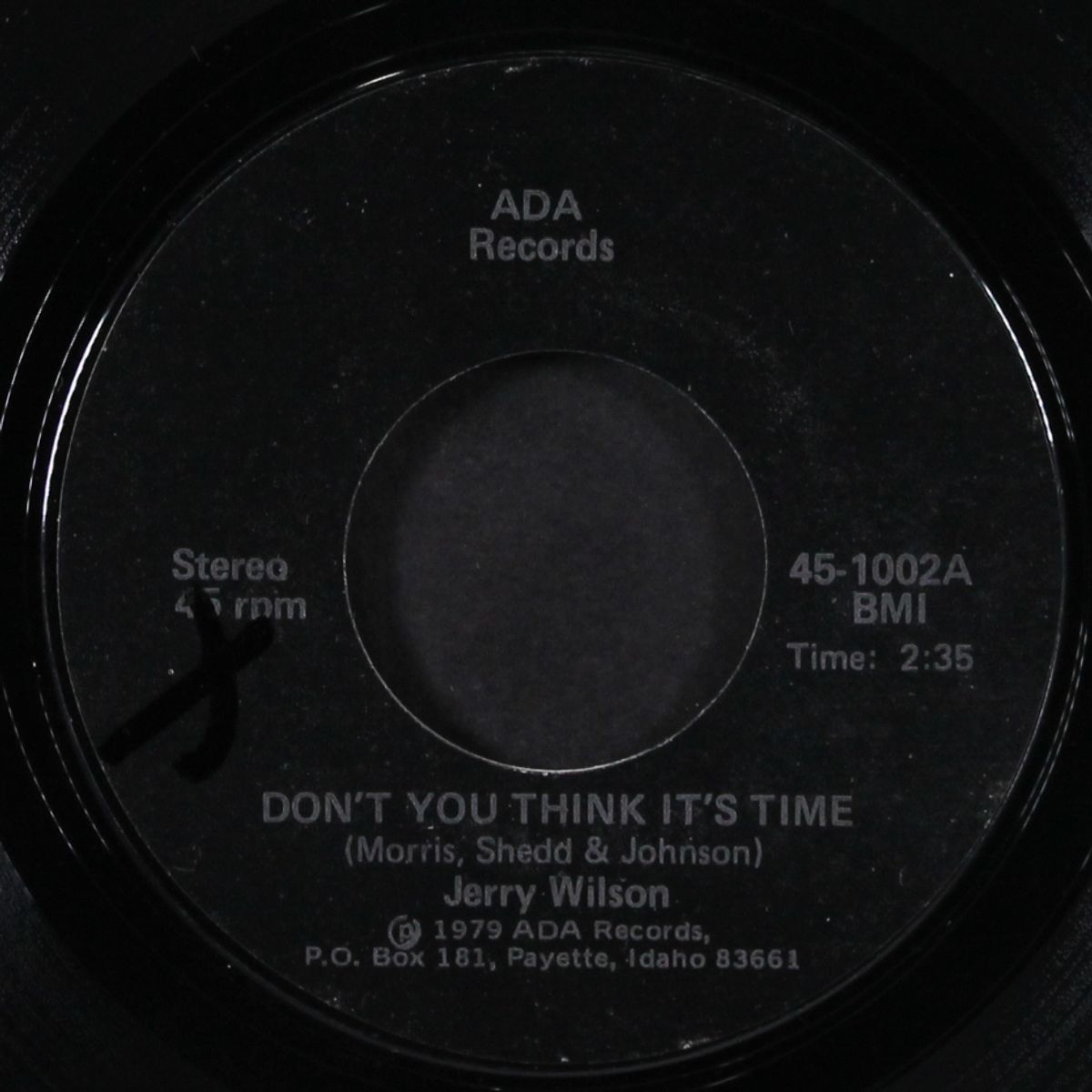 your everything to me / don't you think it's time by JERRY WILSON