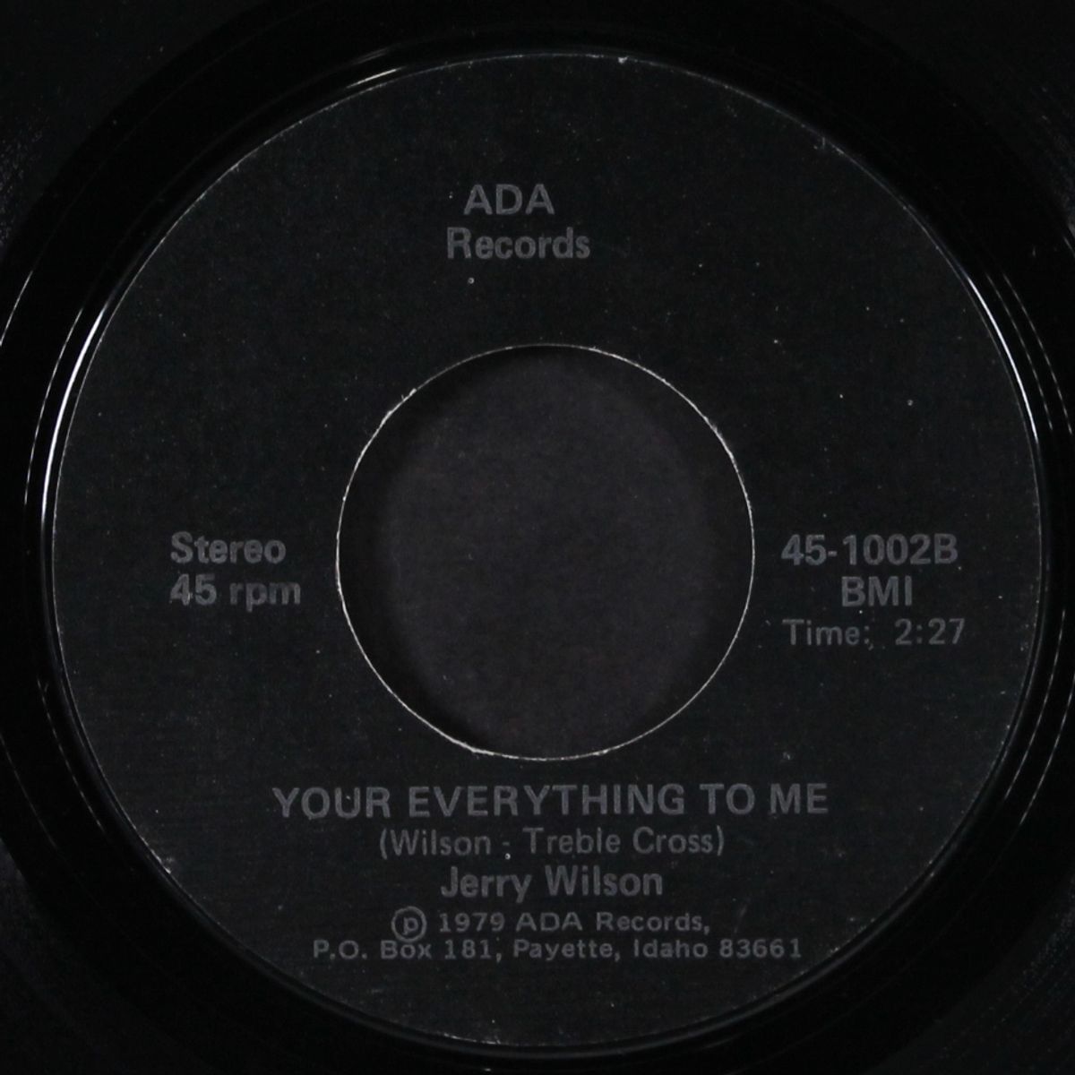 your everything to me / don't you think it's time by JERRY WILSON