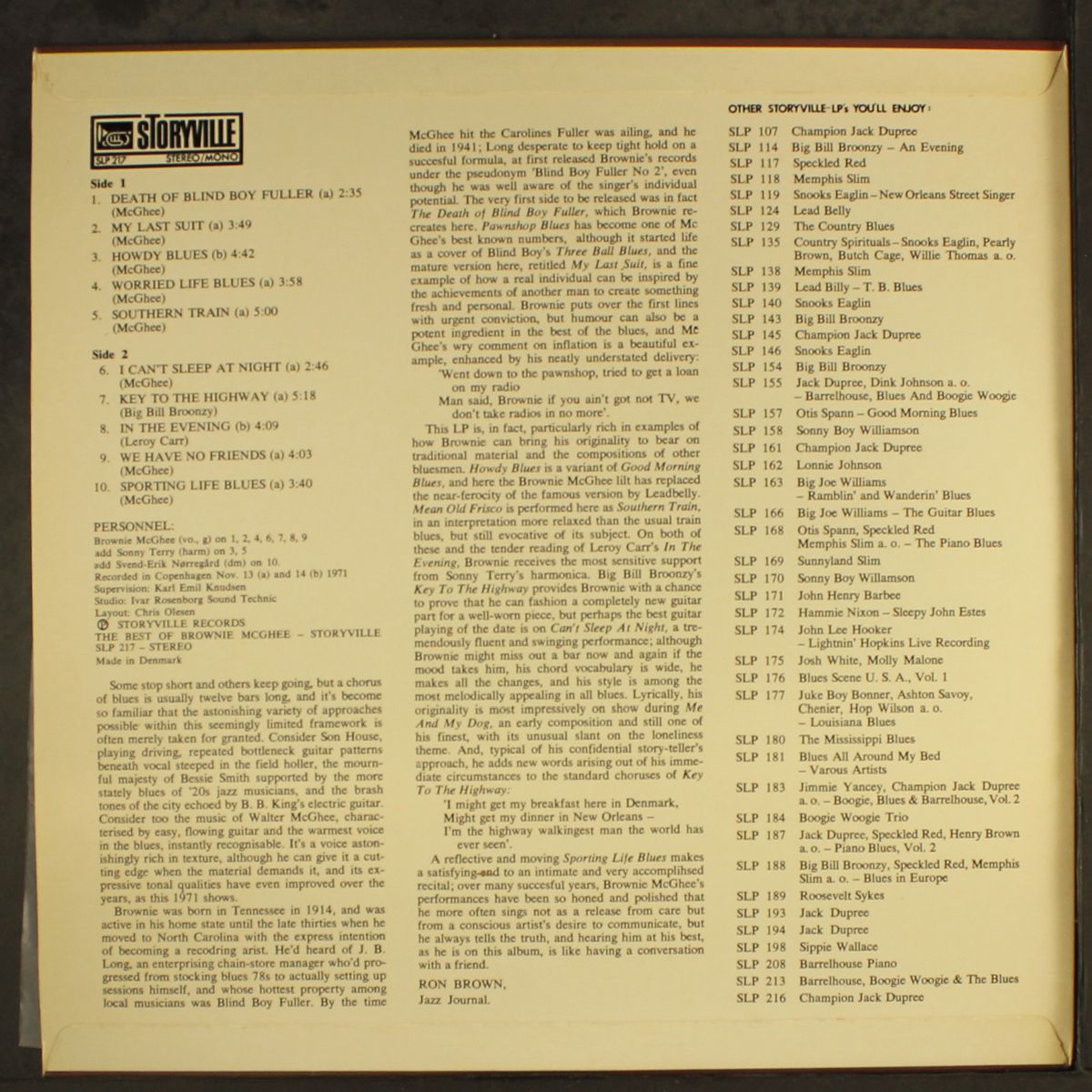 the best of by BROWNIE MCGHEE