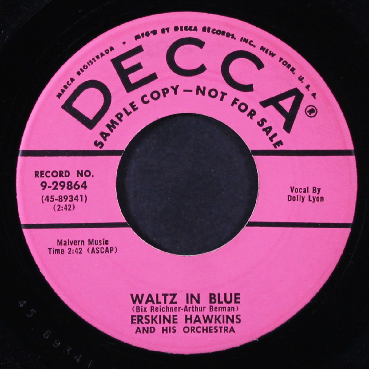 waltz in blue by ERSKINE HAWKINS