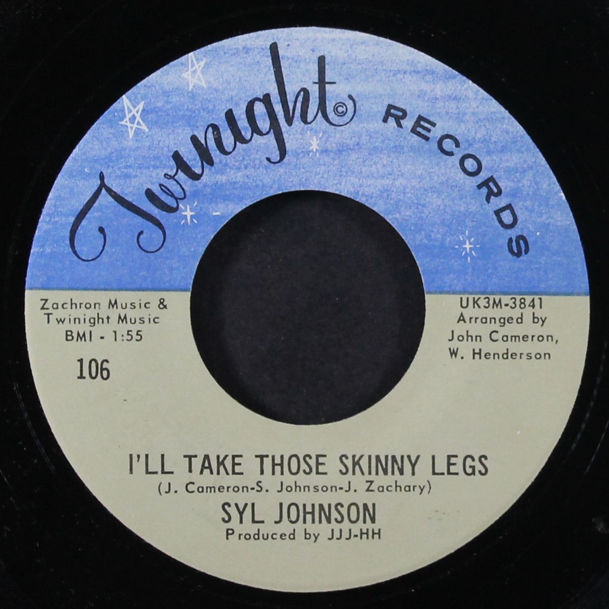 ode to soul man / i'll take those skinny legs by SYL JOHNSON