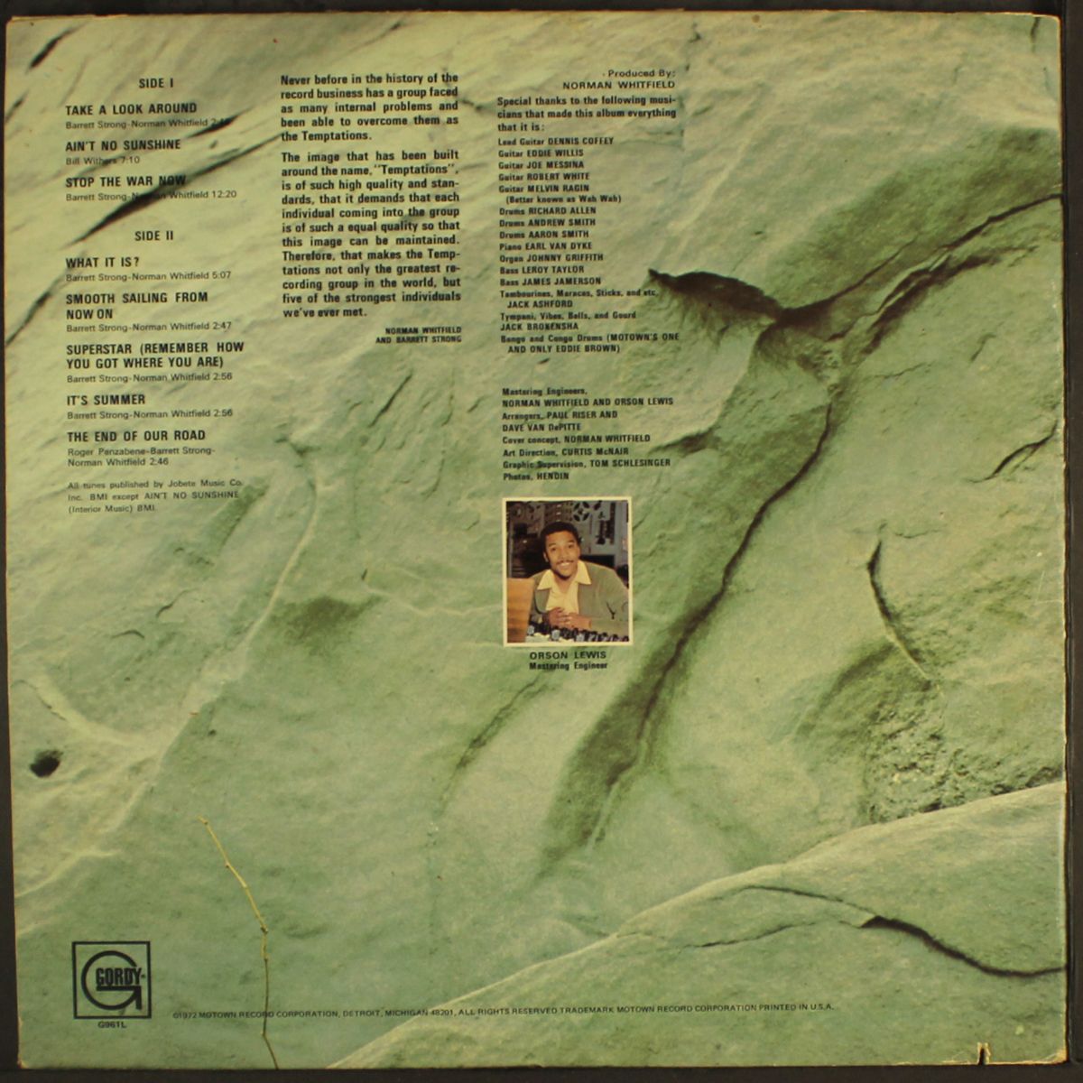 solid rock by TEMPTATIONS