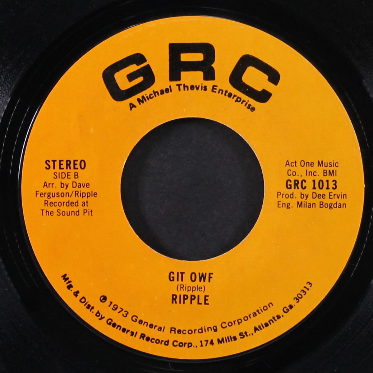 git owf / willie pass the water by RIPPLE