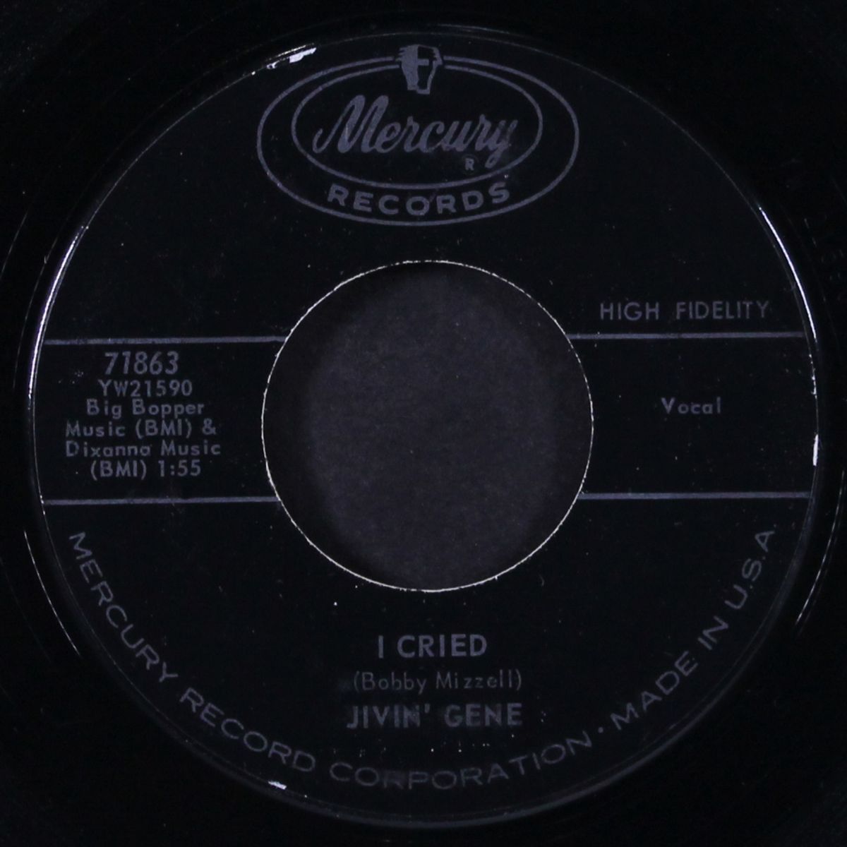 i cried / you've got a spell on me by JIVIN' GENE