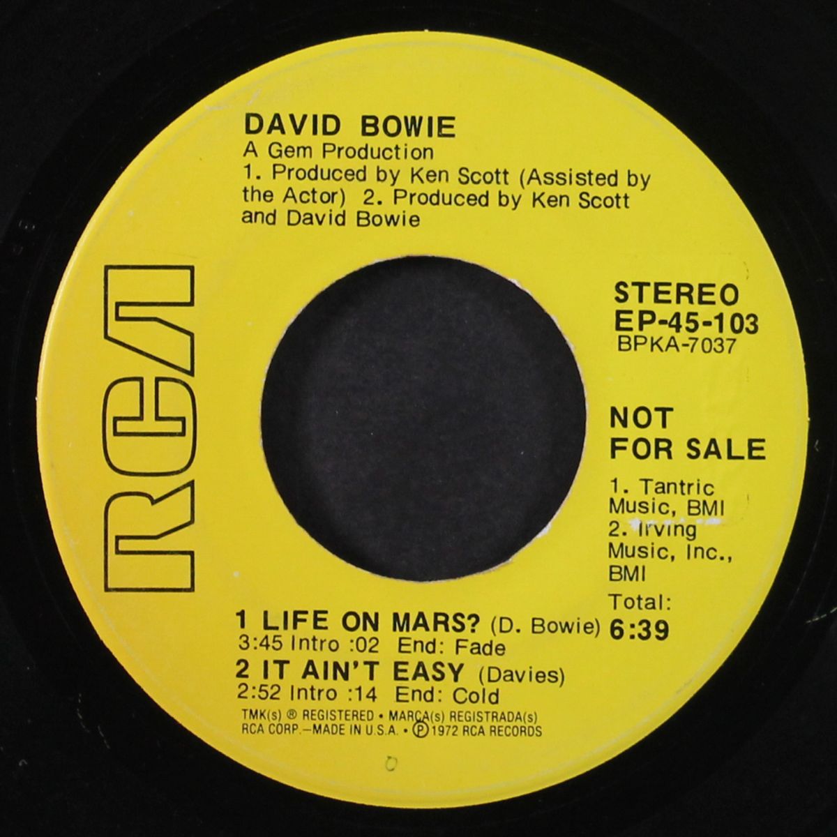 space oddity +3 by DAVID BOWIE