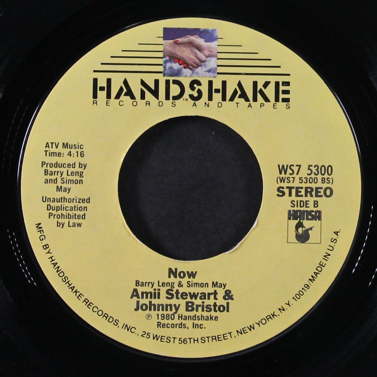 my guy/my girl / now by AMII STEWART & JOHNNY BRISTOL