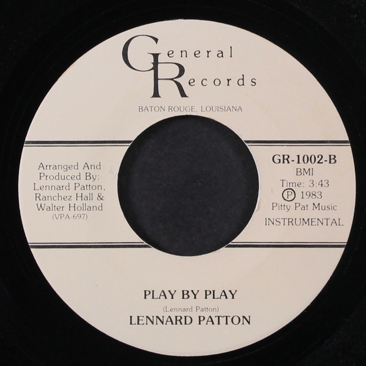 play by play / instro by LENNARD PATTON