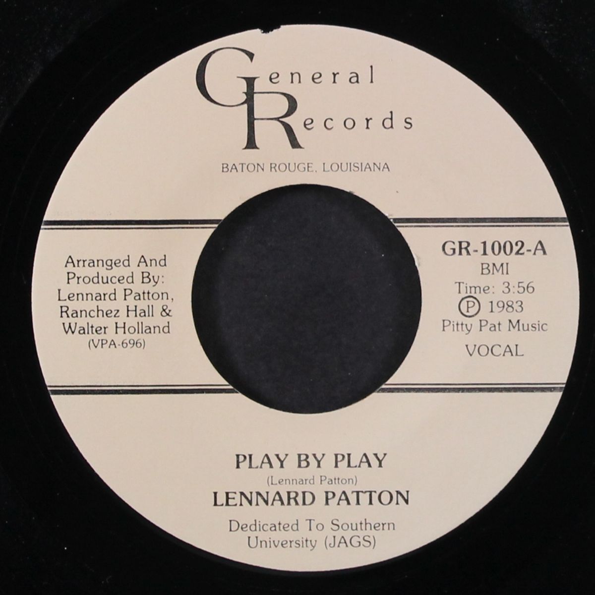 play by play / instro by LENNARD PATTON