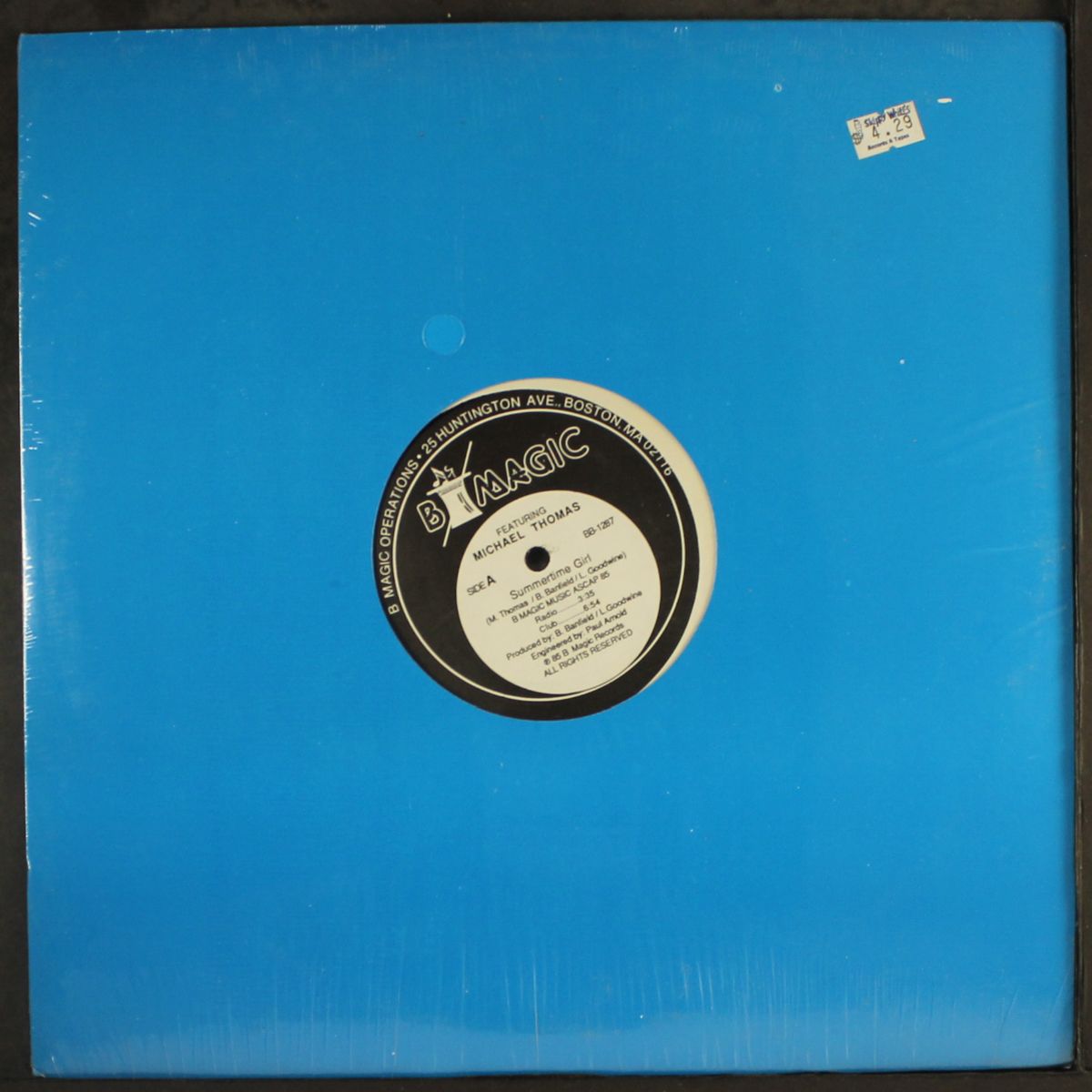summertime girl / remix by B MAGIC FEATURING MICHAEL THOMAS