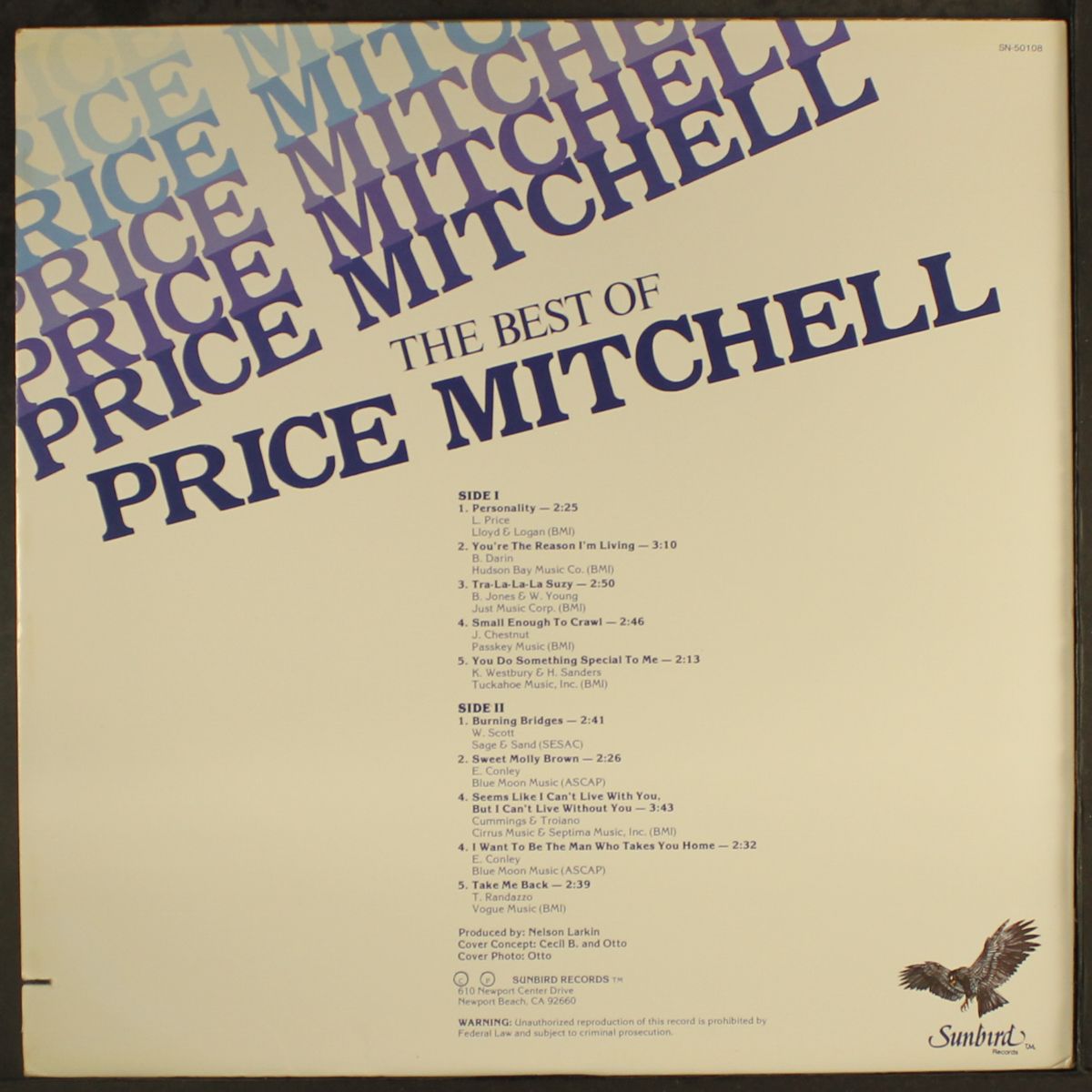 best of by PRICE MITCHELL