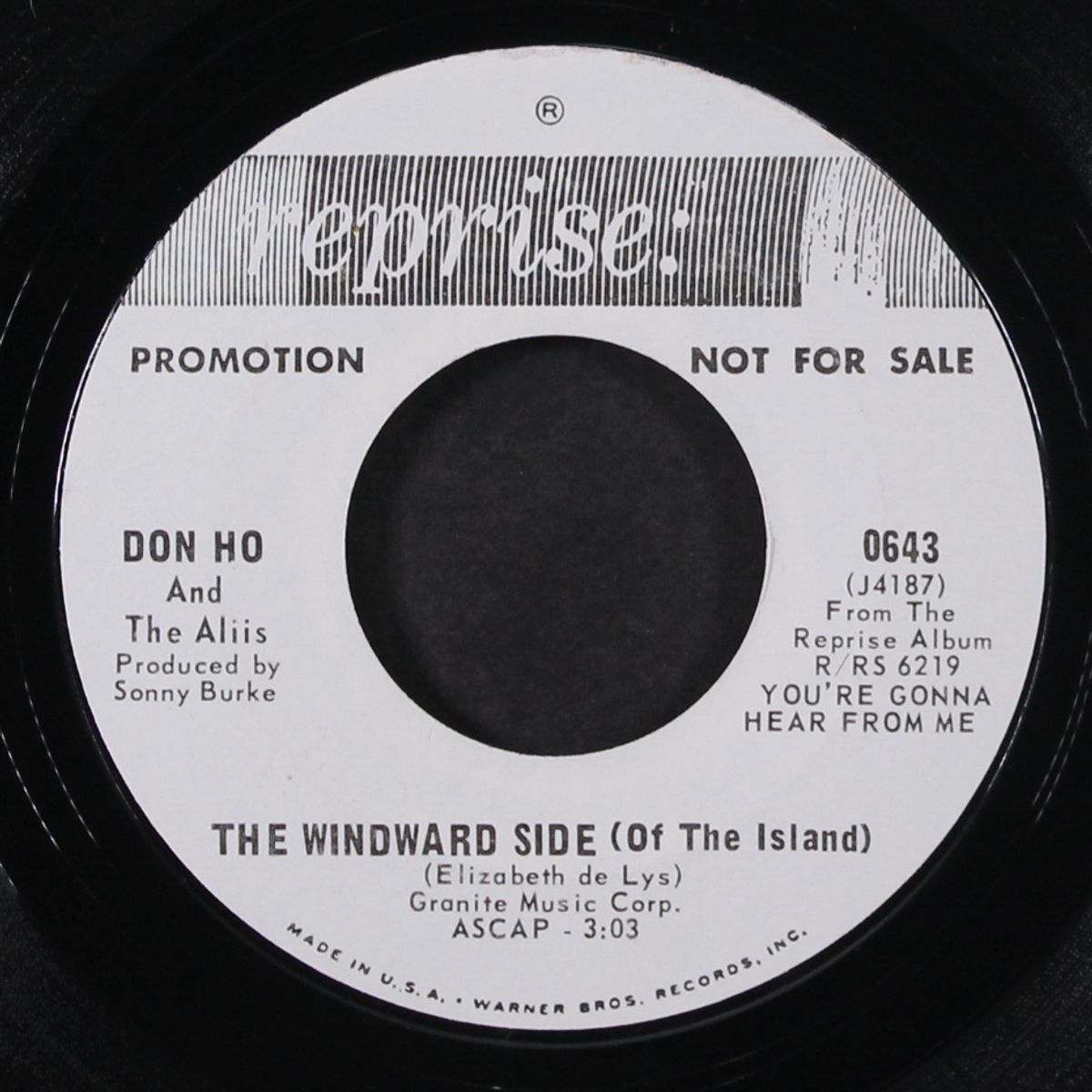 tu tu kane / the windward side by DON HO