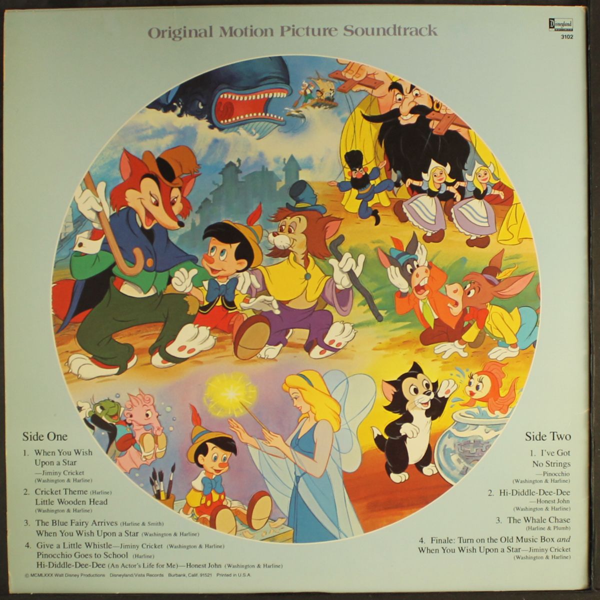 pinocchio by WALT DISNEY