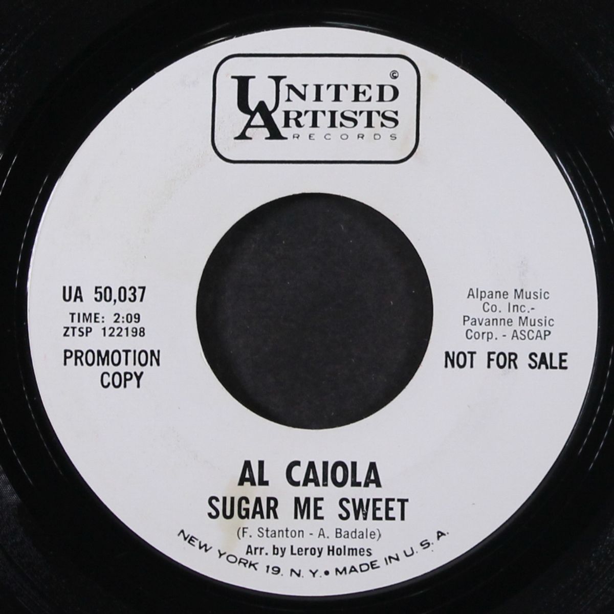 sugar me sweet / duel at diablo by AL CAIOLA
