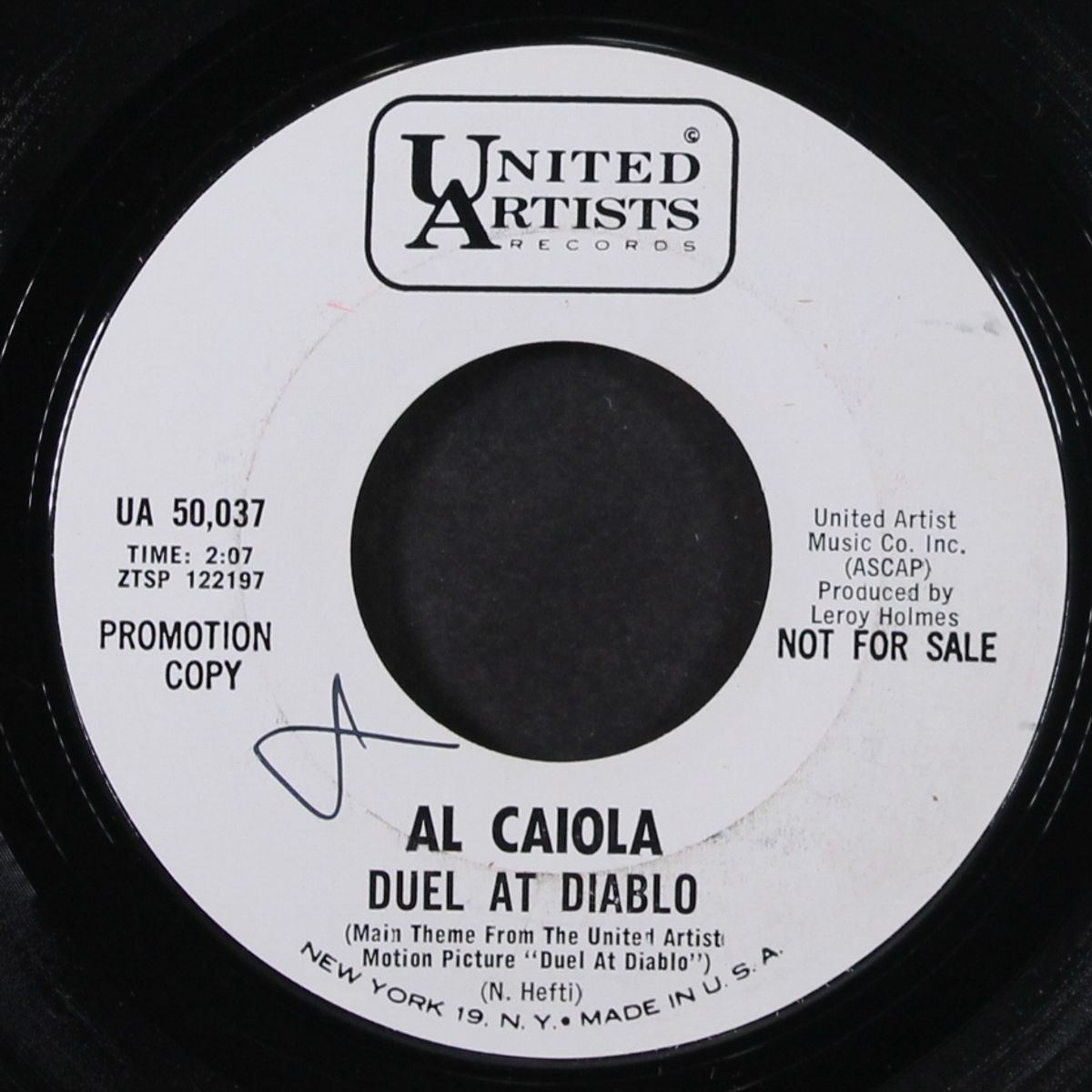 sugar me sweet / duel at diablo by AL CAIOLA